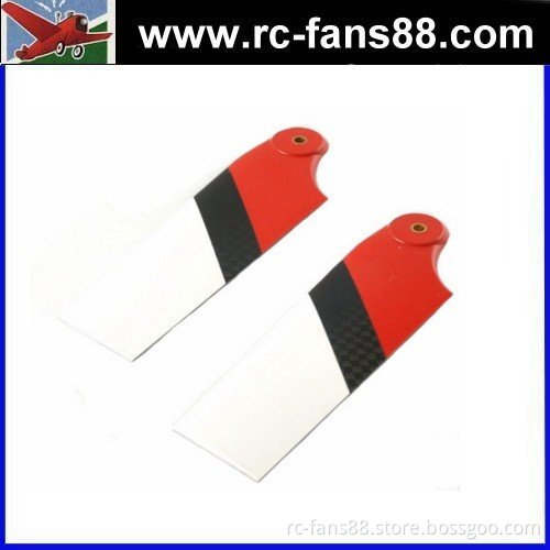 Carbon Fiber Tail blades 95mm for for all 50 /600 size helis (Red)